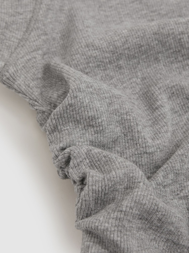 Reiss Grey Trudy Ruched Vest Top - Image 4 of 4