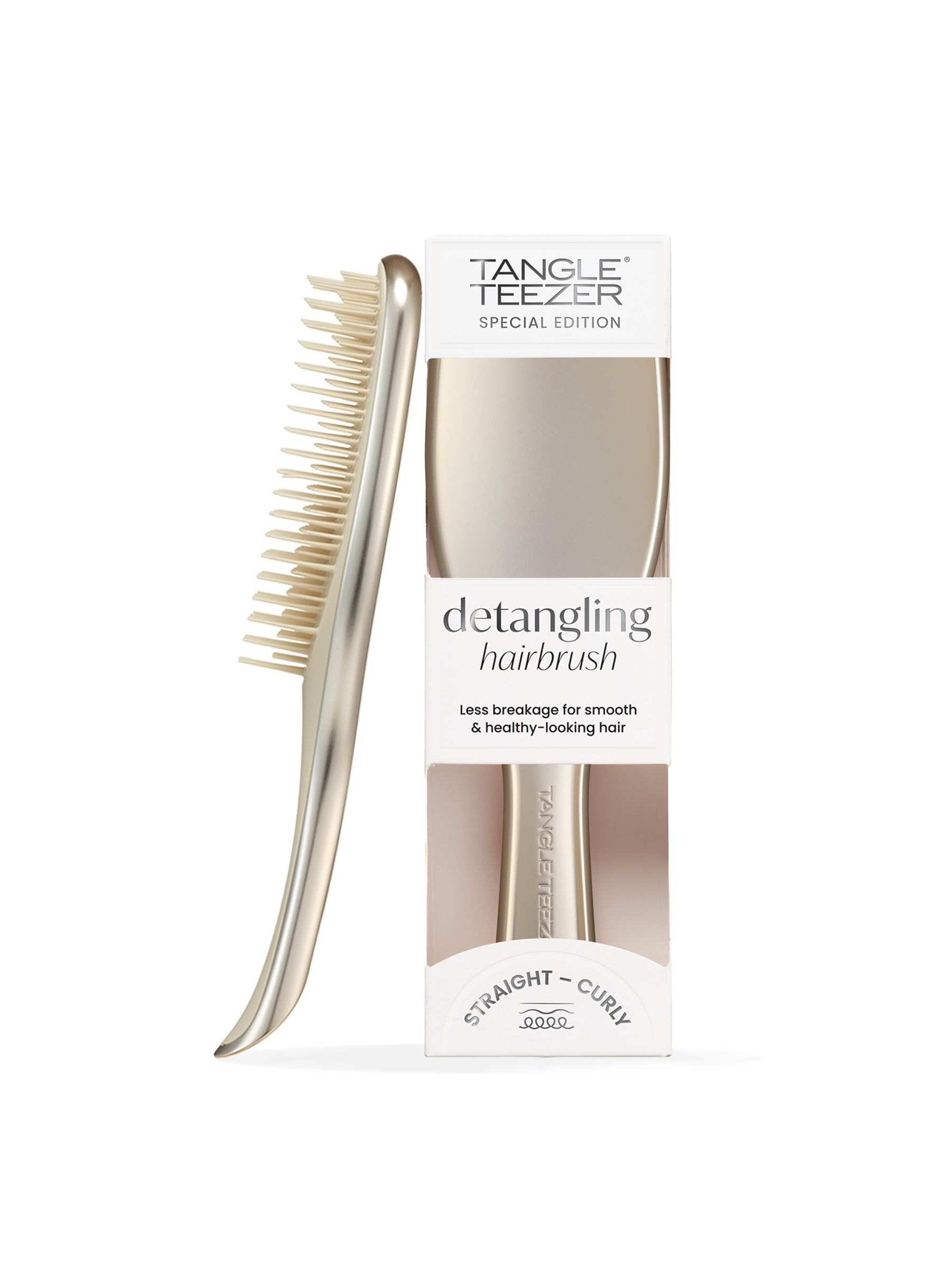 Tangle Teezer Wet Detangler Premium Chrome Champagne Gold - Image 10
