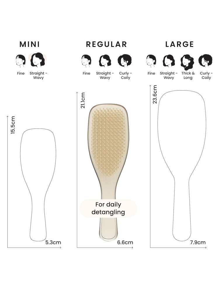 Tangle Teezer The Ultimate Detangler Chrome - Champagne Gold - Image 7 of 7