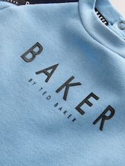 Baker by Ted Baker Panel Long Sleeve Romper - Image 3 of 8