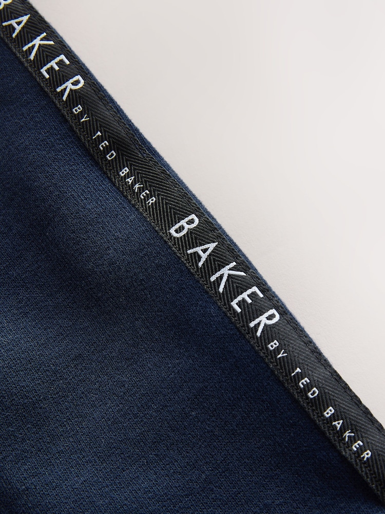 Albastru/Negru - Salopetă cu mânecă lungă cu panou Baker by Ted Baker - Image 6 of 8
