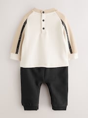 Baker by Ted Baker Panel Long Sleeve Romper - Image 2 of 9
