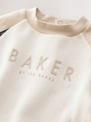 Baker by Ted Baker Panel Long Sleeve Romper - Image 3 of 9