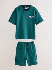 Baker by Ted Baker Polo Shirt and Shorts Set - Image 6 of 10