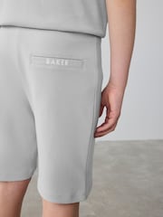 Baker by Ted Baker Grey 100% Cotton Polo Shirt and Shorts Set - Image 6 of 12