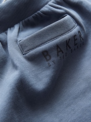 Baker by Ted Baker Blue Short Sleeve Hoodie and Shorts Set - Image 12 of 17
