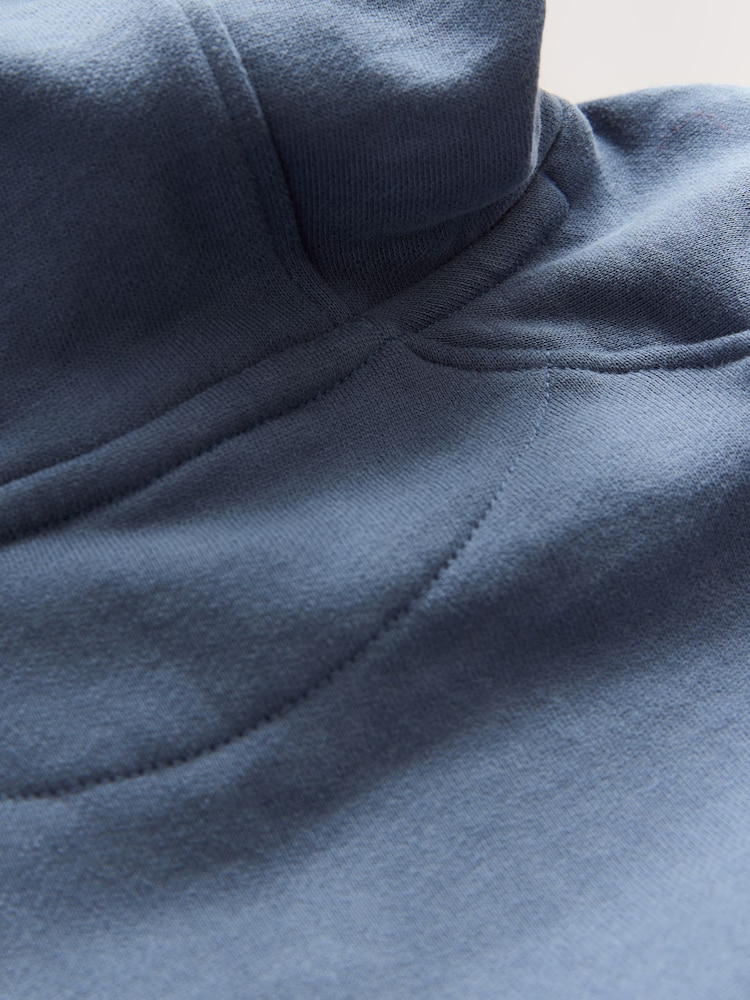 Baker by Ted Baker Blue Short Sleeve Hoodie and Shorts Set - Image 17 of 17