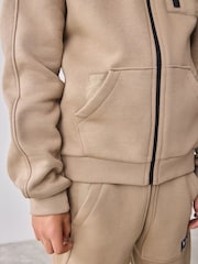 Baker by Ted Baker Zip Through Hoodie T-Shirt And Joggers Set - Image 15 of 29