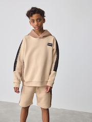 Baker by Ted Baker Tape Hoodie And Shorts Set - Image 1 of 10
