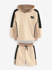 Baker by Ted Baker Tape Hoodie And Shorts Set - Image 6 of 10