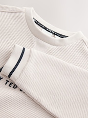 Baker by Ted Baker Textured Sweatshirt and Short Set - Image 5 of 5