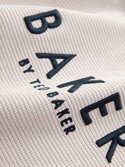 Baker by Ted Baker Textured Sweatshirt and Short Set - Image 9 of 11
