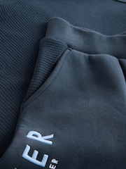 Baker by Ted Baker Textured Sweatshirt and Short Set - Image 4 of 5