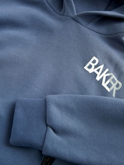 Baker by Ted Baker Oversized Back Graphic Print Hoodie - Image 10 of 13