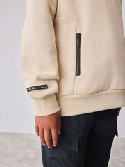 Baker by Ted Baker Oversized Back Graphic Print Hoodie - Image 7 of 10