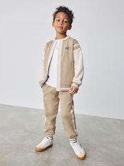 Baker by Ted Baker Stone Varsity Jacket T-Shirt and Joggers Set - Image 2 of 19