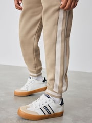 Baker by Ted Baker Stone Varsity Jacket T-Shirt and Joggers Set - Image 9 of 19