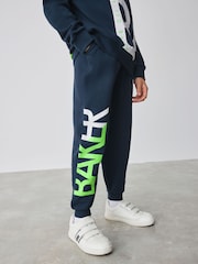 Baker by Ted Baker Oversized Letter Graphic Print Sweatshirt and Joggers Set - Image 4 of 10