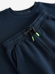 Baker by Ted Baker Oversized Letter Graphic Print Sweatshirt and Joggers Set - Image 8 of 10