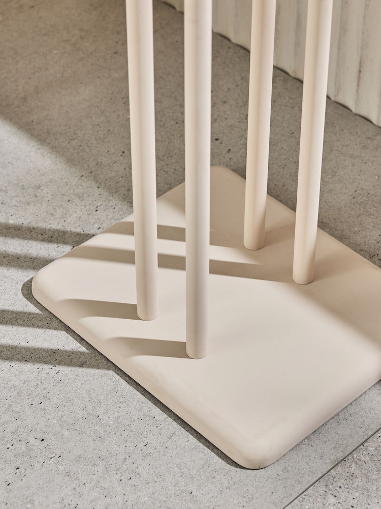 Natural Double Freestanding Towel Rail - Image 3 of 6