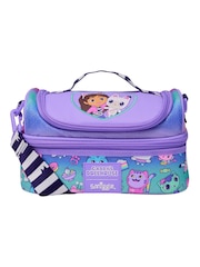 Gabby's Purple Dollhouse Double Decker Lunchbox With Strap - Image 4 of 5