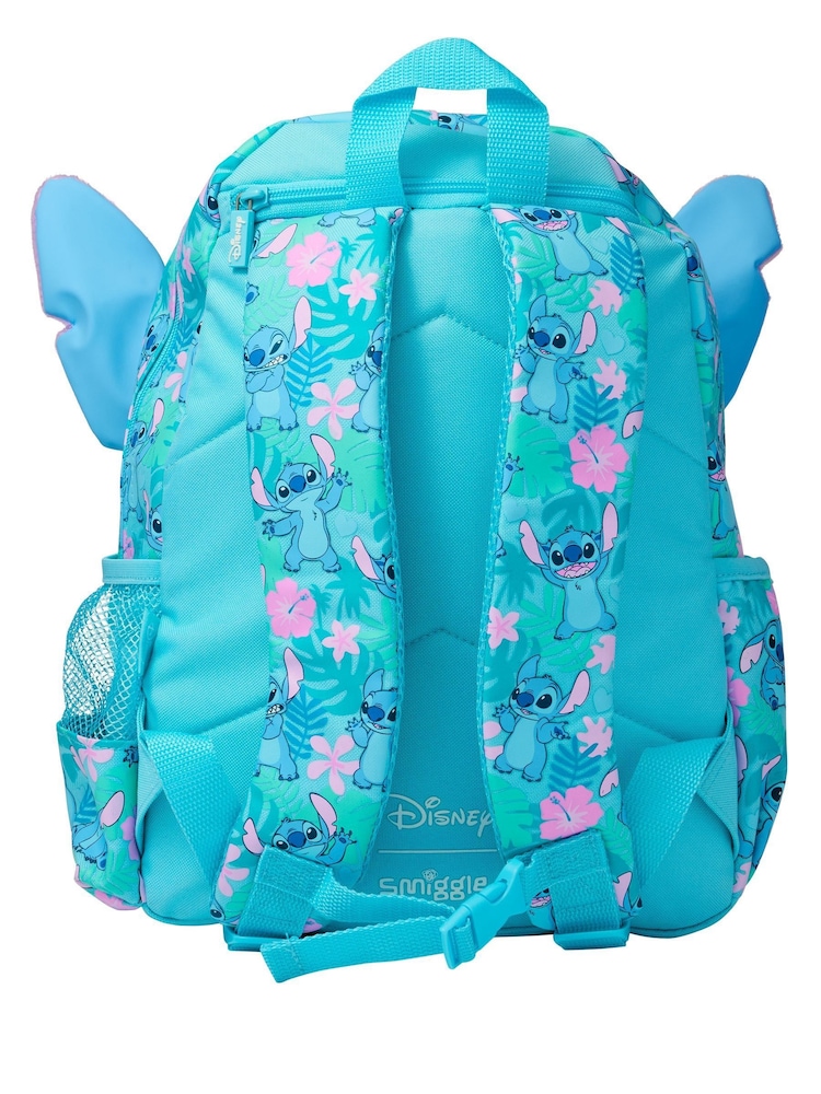 Smiggle Blue Junior Stitch Hoodie Backpack - Image 2 of 6