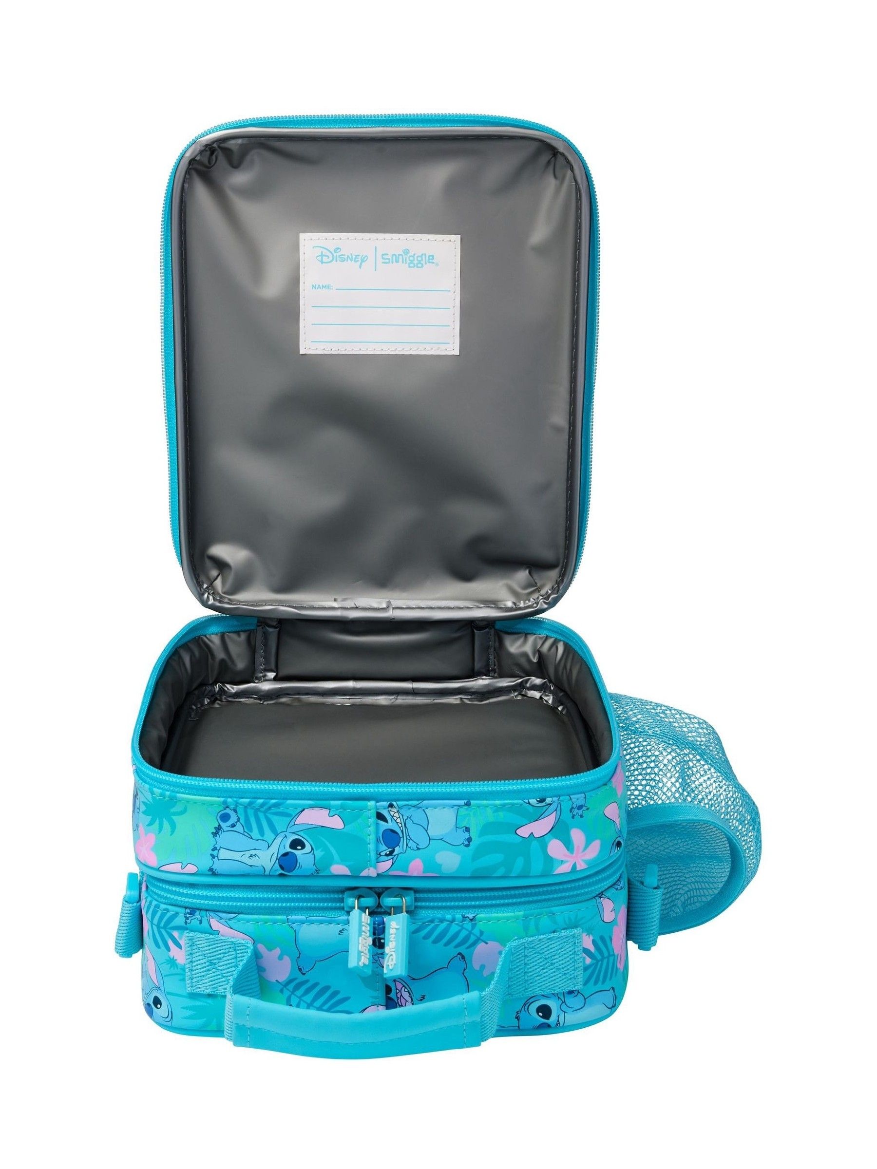 Buy Smiggle Blue Stitch Level Hardtop Lunchbox from Next Luxembourg