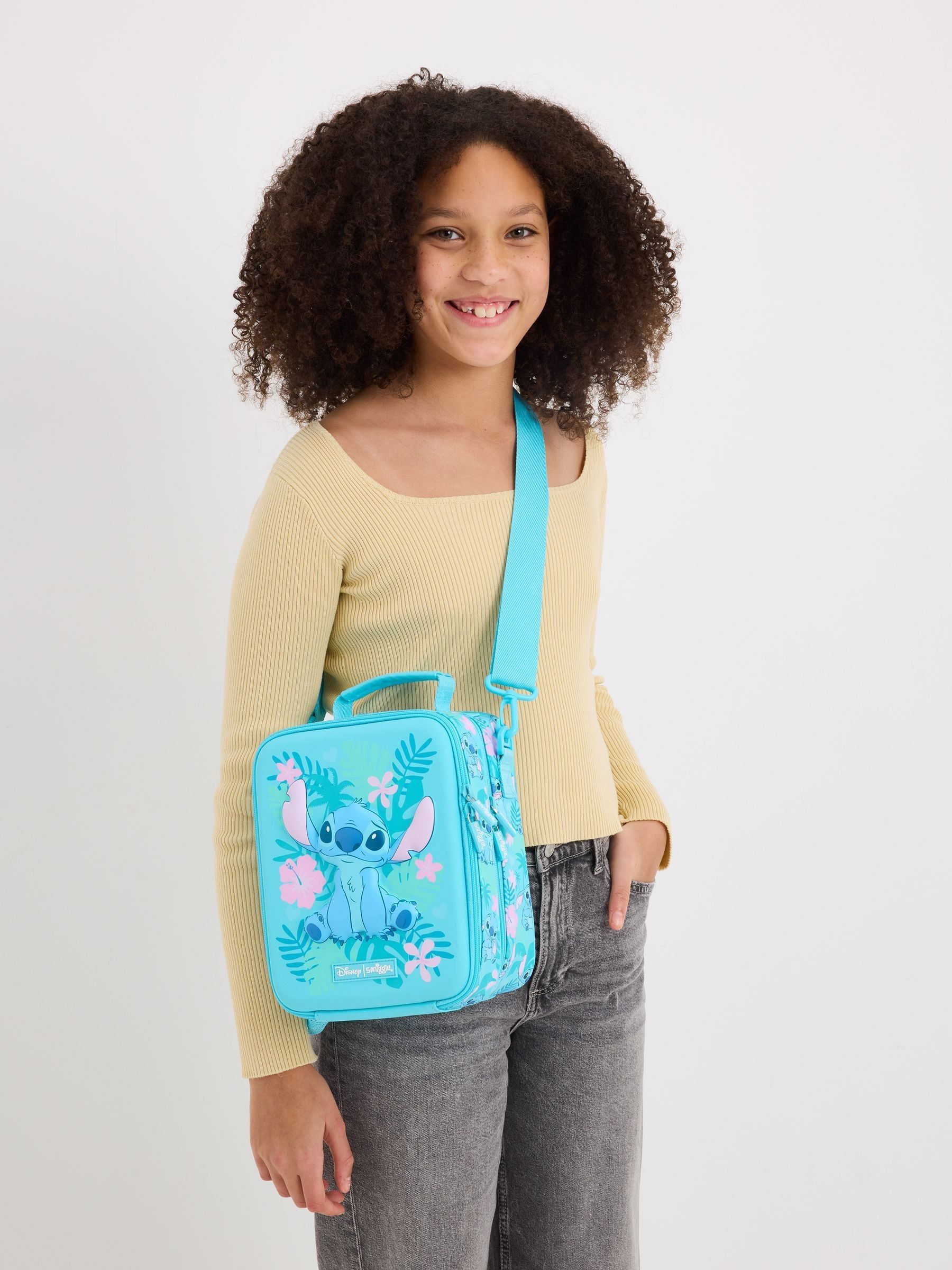 Buy Smiggle Blue Stitch Level Hardtop Lunchbox from Next USA