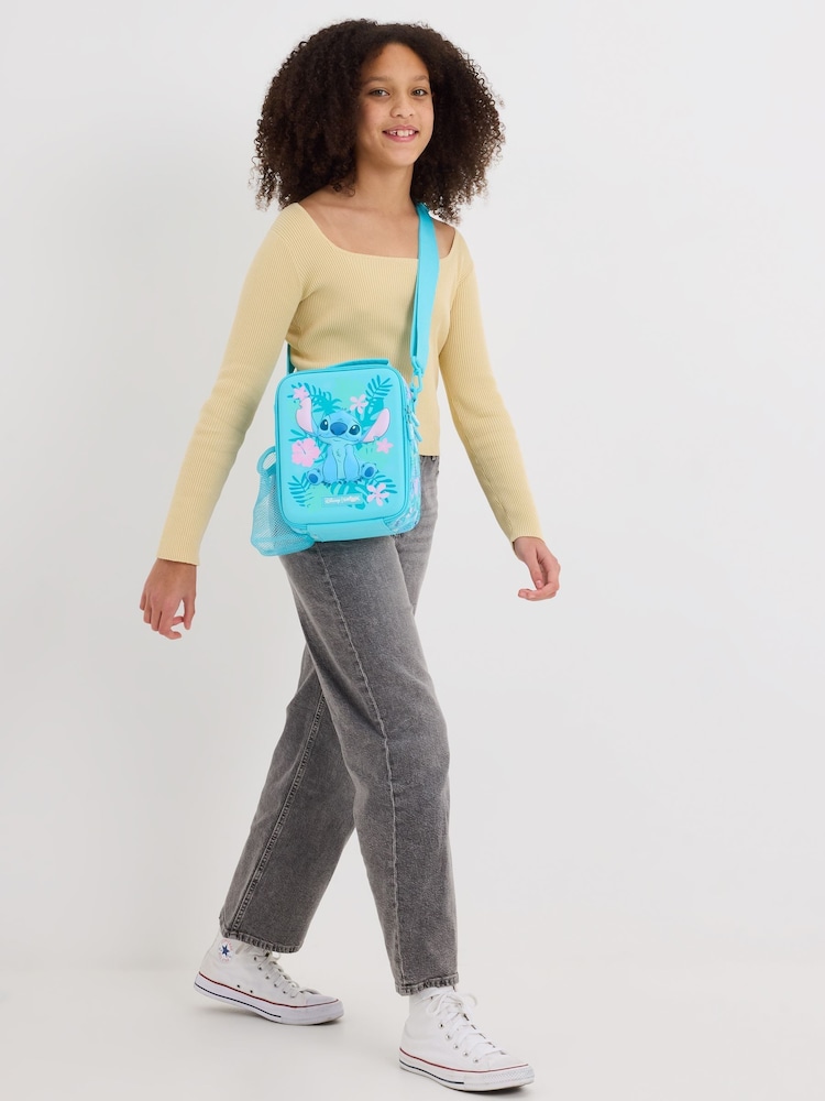 Smiggle Blue Stitch Level Hardtop Lunchbox - Image 4 of 4 Smiggle Blue Stitch Level Hardtop Lunchbox - Image 4 of 4