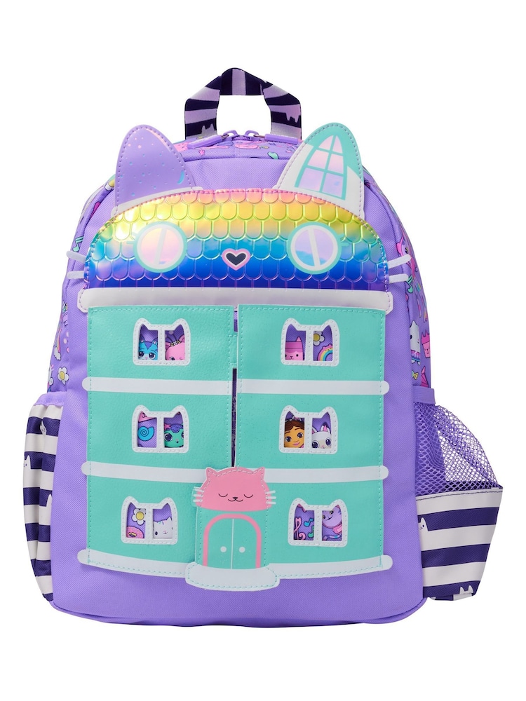 Smiggle Purple Junior Gabbys Dollhouse Character Backpack - Image 1 of 6