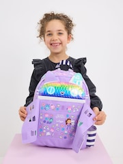 Smiggle Purple Junior Gabbys Dollhouse Character Backpack - Image 4 of 6