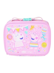 Smiggle Pink Peppa Pig Teeny Tiny Square Lunchbox - Image 1 of 4
