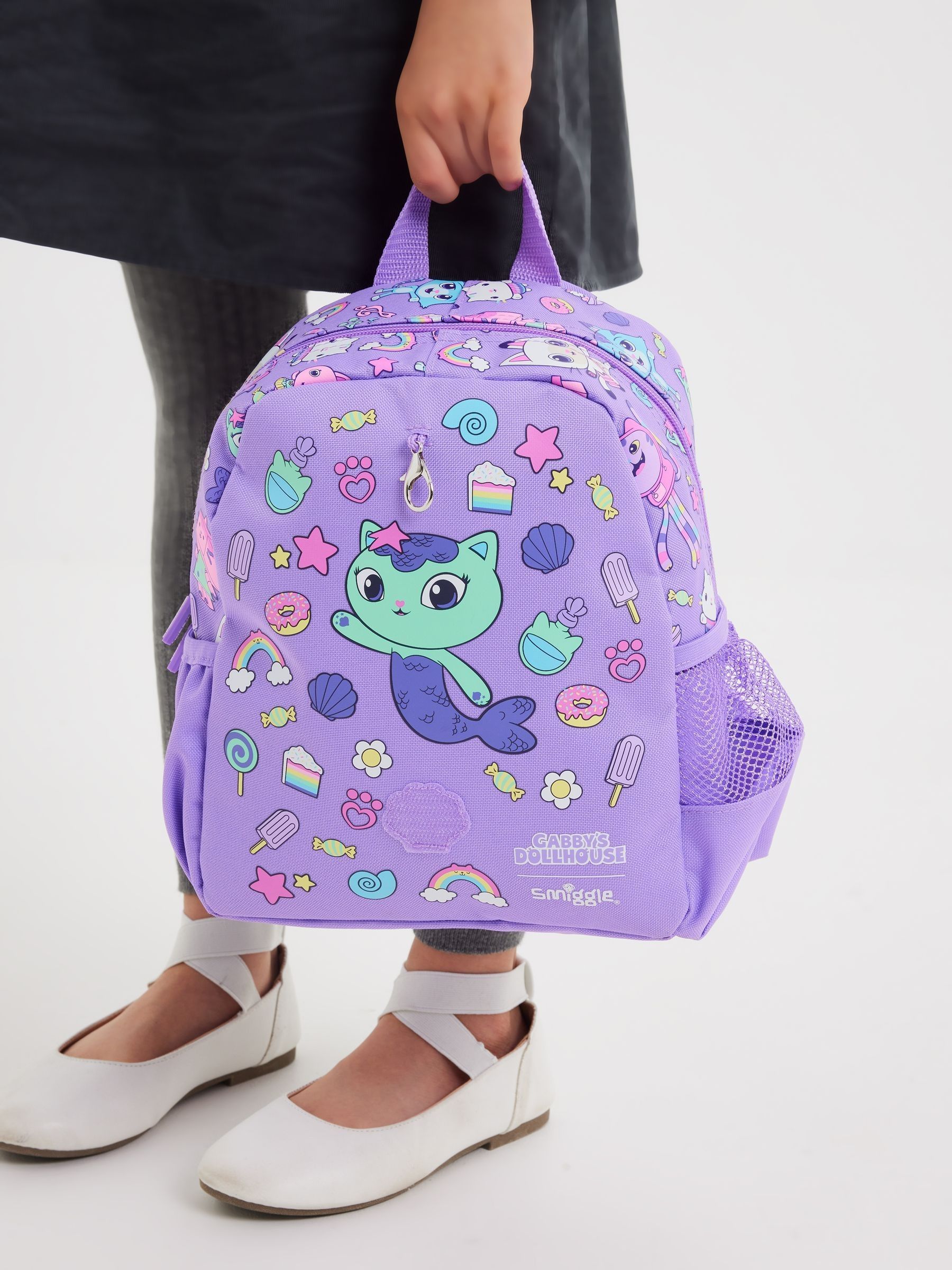 Buy Smiggle Purple Gabbys Dollhouse Teeny Tiny Backpack With