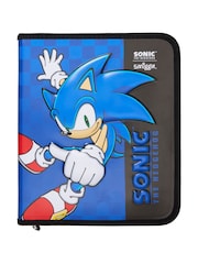 Smiggle Blue Sonic The Hedgehog Zip It Stationery Gift Pack - Image 3 of 5