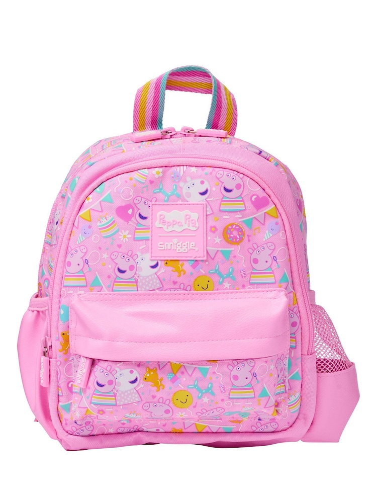 Smiggle Pink Peppa Pig Teeny Tiny Backpack - Image 1 of 6