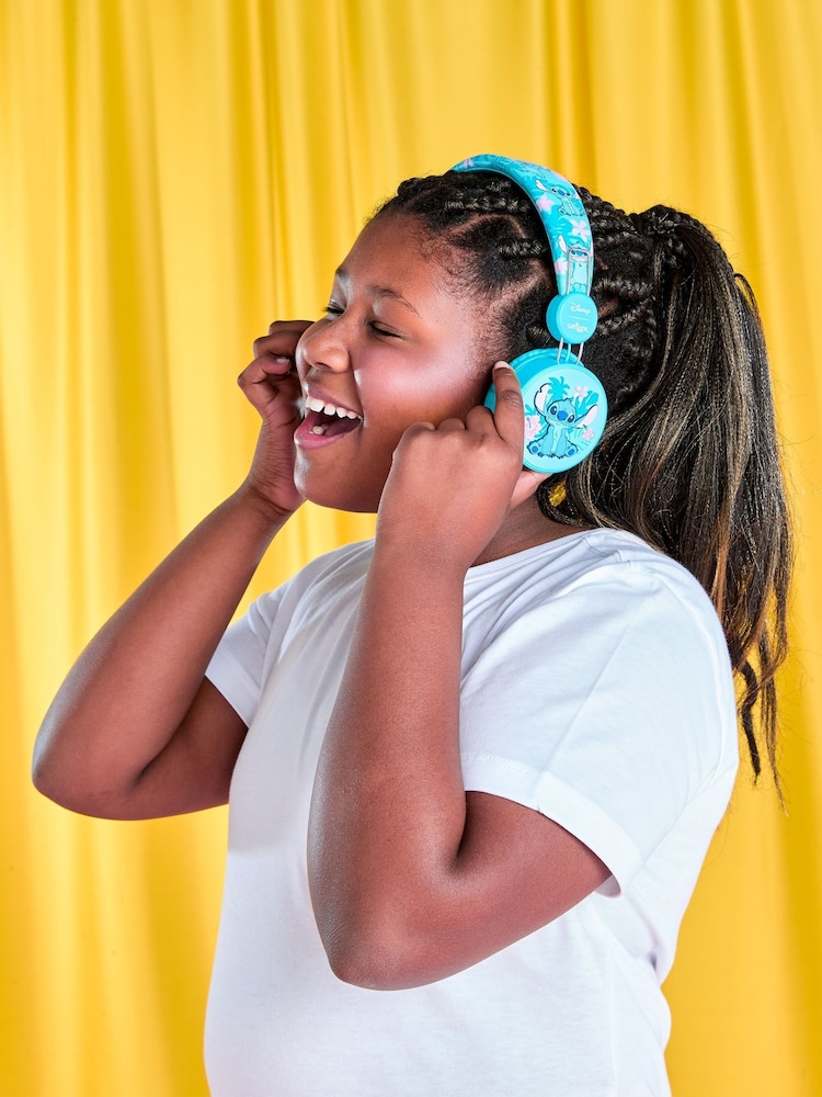 Smiggle Blue Stitch Wireless Headphones - Image 2 of 6
