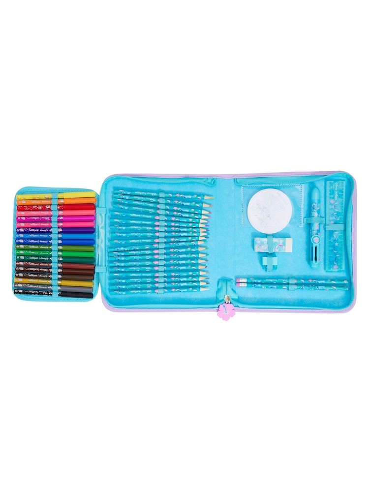 Smiggle Blue Stitch Zip It Stationery Gift Pack - Image 1 of 5
