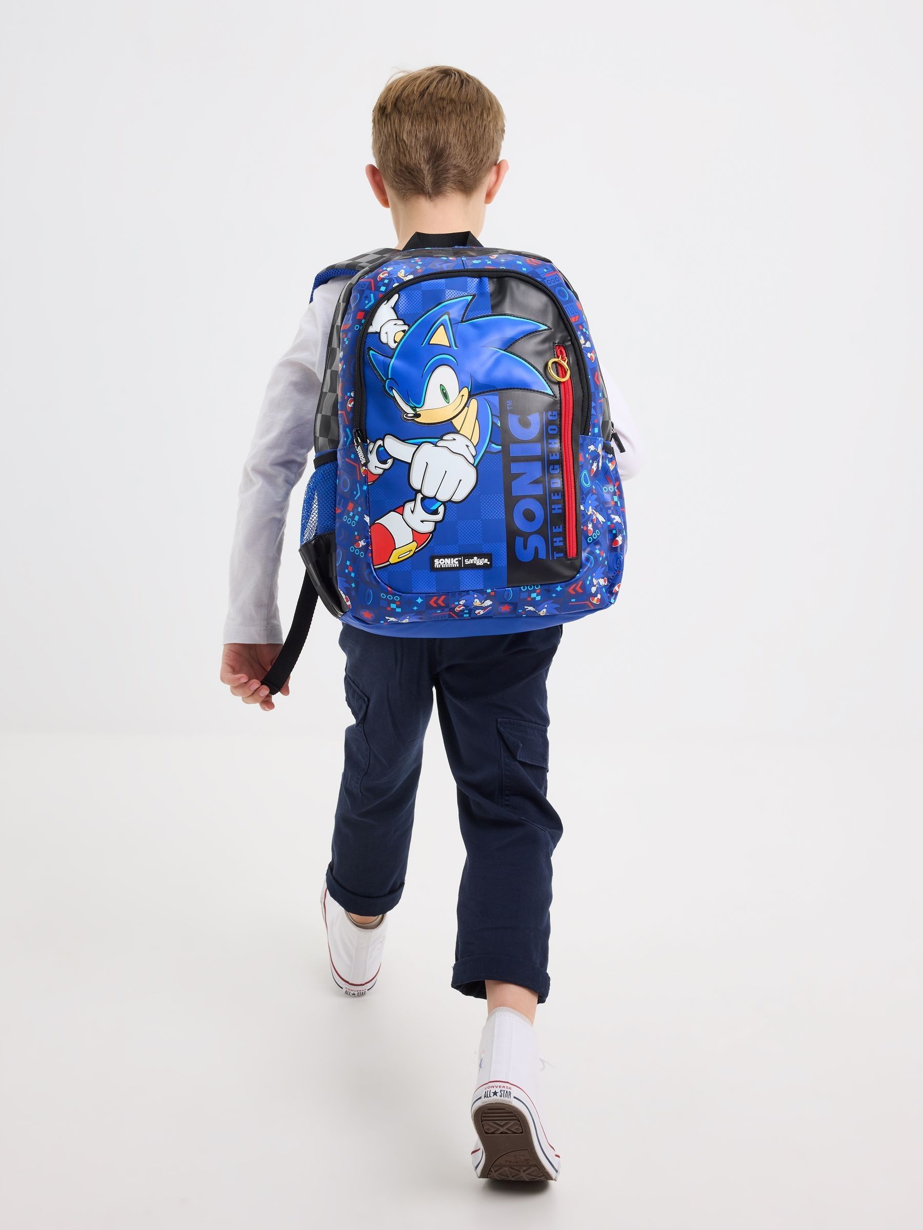 Amazon.com: Sonic The Hedgehog Boys Backpack Set | Kids 4