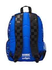 Smiggle Blue Sonic The Hedgehog Classic Backpack - Image 4 of 5