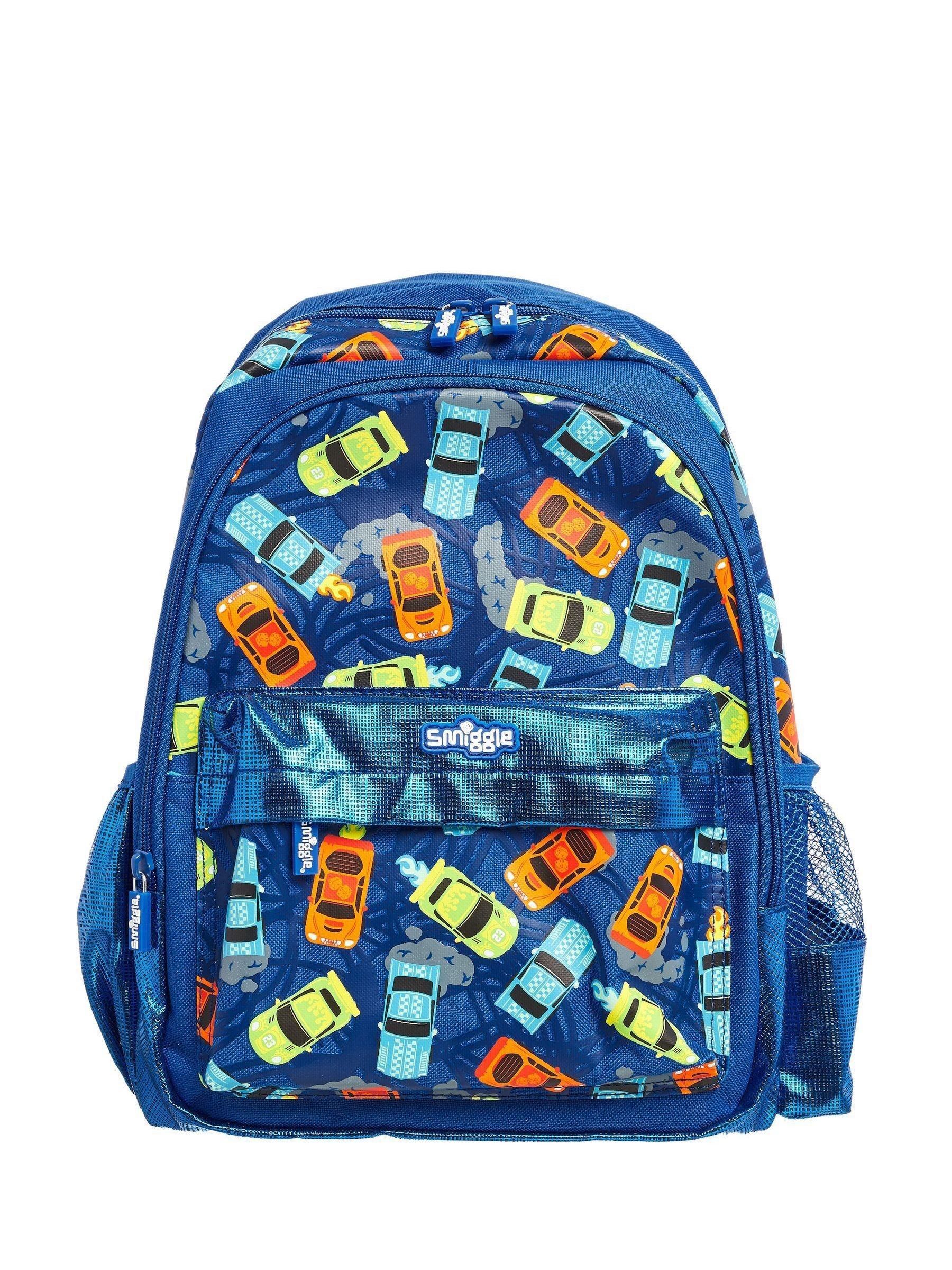 Smiggle Blue Junior Whirl Backpack