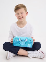 Smiggle Blue Stitch Utility Pencil Case - Image 4 of 4