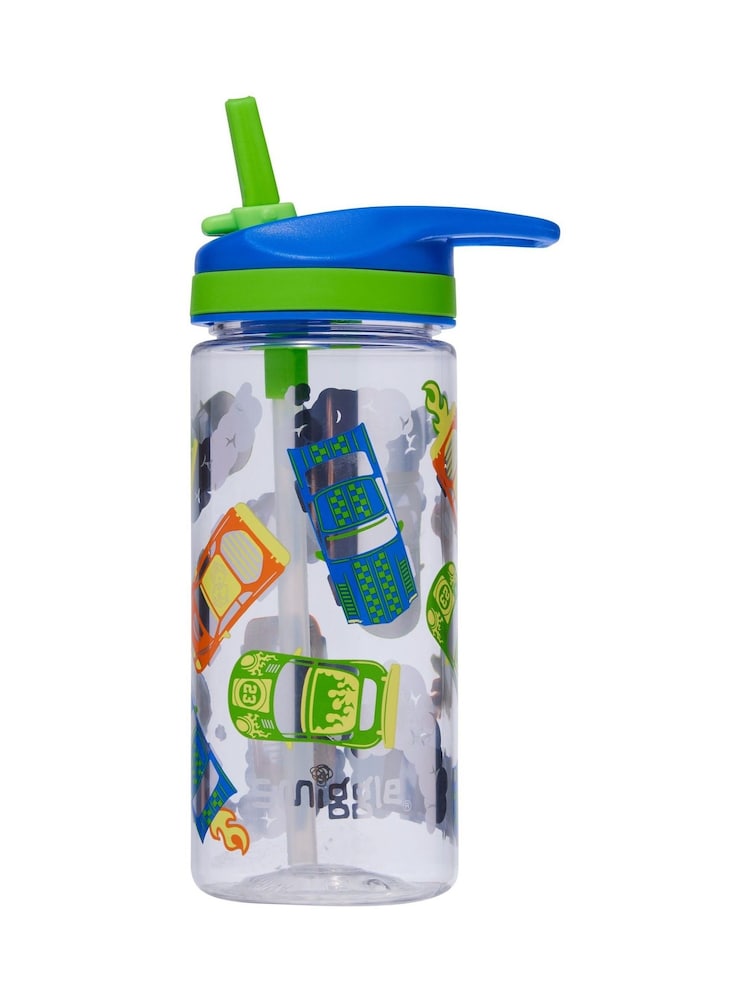 Smiggle Blue Whirl Junior Plastic Drink Bottle 440Ml - Image 1 of 1