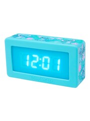 Smiggle Blue Stitch Sound-Activated Digital Clock - Image 1 of 3