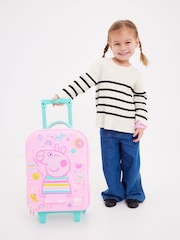 Smiggle Peppa Pig Junior Hardtop Trolley Bag - صورة 1 من 5