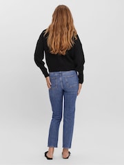 VERO MODA Black Button Down Knitted Cardigan - Image 2 of 6