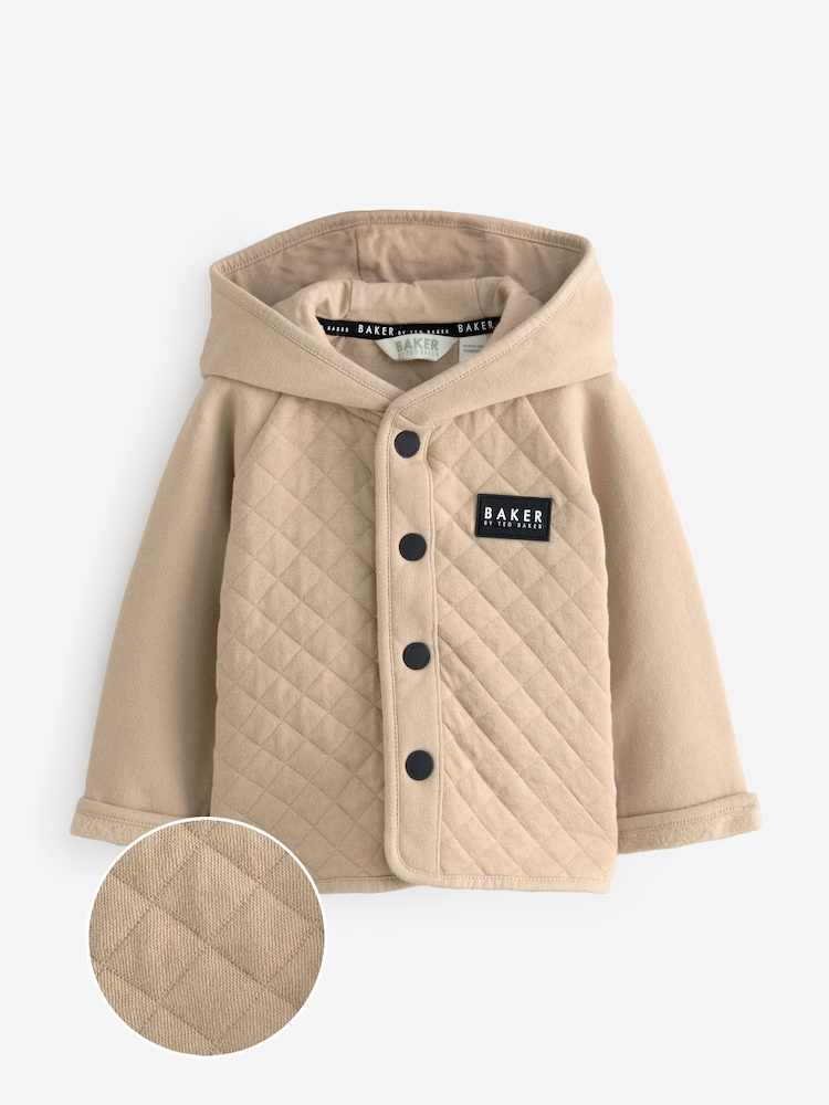 Baker by Ted Baker Stone Quilted Jacket - Image 1 of 6