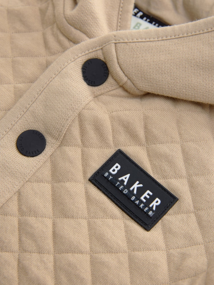 Baker by Ted Baker Stone Quilted Jacket - Image 4 of 6