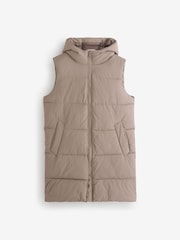 Stone Long Line Gilet - Image 1 of 1