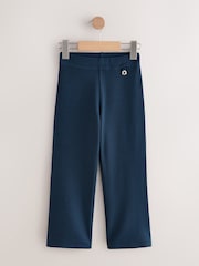 Navy Blue Pull-On Stretch Bootcut School Trousers 2 Pack (3-17yrs) - Image 2 of 6