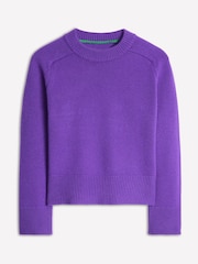 Boden Purple Wide Sleeves Cashmere Jumper - Image 5 of 6
